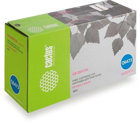 Лазерный картридж Cactus CS-Q6473AR (HP 502A) пурпурный для HP Color LaserJet 3600, 3600dn, 3600n (4'000 стр.)
Лазерный картридж Cactus CS-Q6473AR (HP 502A) пурпурный для HP Color LaserJet 3600, 3600dn, 3600n (4'000 стр.)