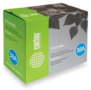 Лазерный картридж Cactus CS-Q1338A (HP 38A) черный для принтеров HP LaserJet 4200, 4200DTN, 4200DTNS, 4200DTNSL, 4200L, 4200LN, 4200LVN, 4200N, 4200TN (13000 стр.) Лазерный картридж Cactus CS-Q1338A (HP 38A) черный для принтеров HP LaserJet 4200, 4200DTN, 4200DTNS, 4200DTNSL, 4200L, 4200LN, 4200LVN, 4200N, 4200TN (13000 стр.)