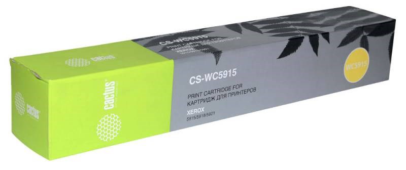

Лазерный картридж Cactus CS-WC5915 (006R01020) черный для Xerox 5915, 5918, 5921 (6'000 стр.)