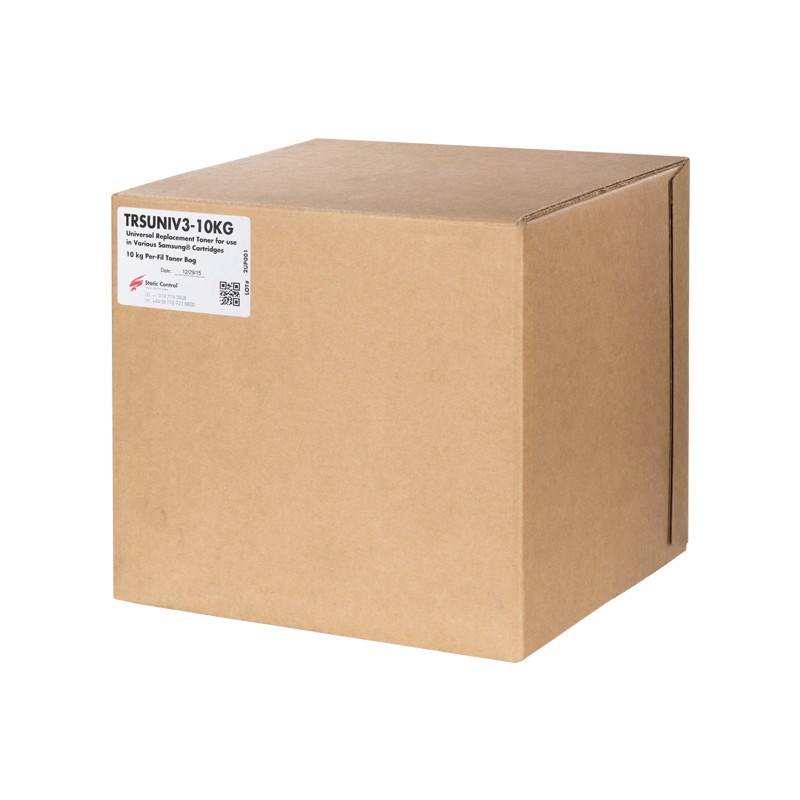 

Тонер Static Control TRSUNIV3-10KG черный для принтера Samsung ML2160, SCX3400, M2020, M2070 (флакон 10'000 гр.)