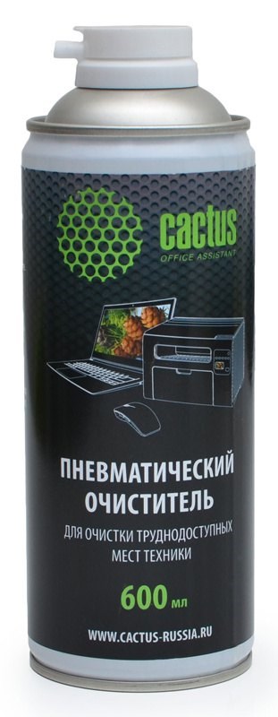  очиститель Cactus CS-AIR600 для очистки техники (600 мл)