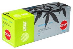 Лазерный картридж Cactus CS-O610C (44315307) голубой для принтеров Oki C610n, C610dn (6'000 стр.) - фото 11061