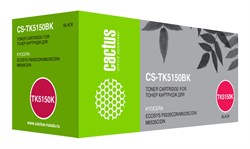 Лазерный картридж Cactus CS-TK5150BK (TK-5150K) черный для Kyocera Ecosys M6035cidn, P6035cdn, M6535cidn (12'000 стр.) - фото 12597