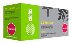 Лазерный картридж Cactus CS-TK5150Y (TK-5150Y) желтый для Kyocera Ecosys M6035cidn, P6035cdn, M6535cidn (10'000 стр.) - фото 12600