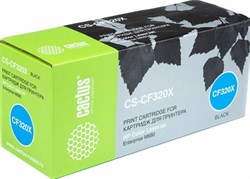 Лазерный картридж Cactus CS-CF320XV (HP 653X) черный увеличенной емкости для HP Color LaserJet M680, M680dn, M680f, M680z (21'000 стр.) - фото 12692
