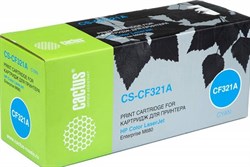 Лазерный картридж Cactus CS-CF321AV (HP 653A) голубой для HP Color LaserJet M680, M680dn, M680f, M680z (16'500стр.) - фото 12718