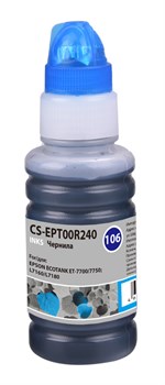 Чернила Cactus CS-EPT00R240 голубой для Epson L7160, L7180 (70 мл) - фото 12867