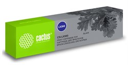 Картридж матричный Cactus CS-LX350 (S015637) черный для Epson LX350, LQ350, ERC19, VP80K - фото 12927