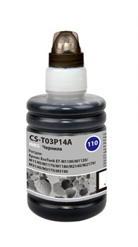 Чернила Cactus CS-T03P14A черный для Epson M1100, M1120, M1170, M2140, M2170 (140 мл) - фото 13112
