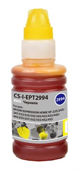 Чернила Cactus CS-I-EPT2994 желтый для Epson Expresion Home XP-235, 332, 335, 432, 435 (100 мл) - фото 13185