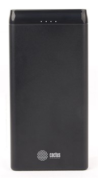 Мобильный аккумулятор Cactus CS-PBFSFT-10000 Li-Pol 10'000mAh 1A+2.4A графит 2xUSB - фото 13367