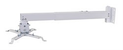 Кронштейн для проектора Cactus CS-VM-PRE03-WT белый настенно-потолочный с дистанцией до потолка/стены 70-120 см (нагрузка до 20 кг.) - фото 13421