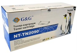 Лазерный картридж G&G NT-TN2090 (TN-2090) черный для Brother HL 2130, 2240, 2250dn, DCP 7060, 7065dn, MFC 7360, 7460dn (1'000 стр.) - фото 13506