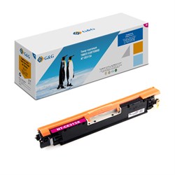 Лазерный картридж G&G NT-CE313A (HP 126A) пурпурный для HP LaserJet Pro 100 color MFP M175nw, CP1025, LaserJet Pro M275 MFP (1'000 стр.) - фото 13609