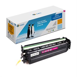 Лазерный картридж G&G NT-CE413A (HP 305A) пурпурный для HP LaserJet Pro 300 color M351a, MFP M375nw, Pro 400 color Printer M451nw, MFP M475d (2'600 стр.) - фото 13619