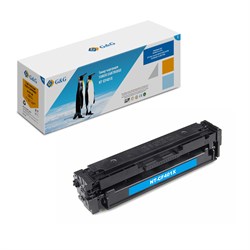 Лазерный картридж G&G NT-CF401X (HP 201X) голубой увеличенной емкости для HP Color LaserJet M252, 252n, 252dn, 252dw, M277n, M277dw (2'300 стр.) - фото 13644