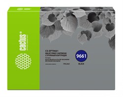 Струйный картридж Cactus CS-EPT9661 (C13T966140) черный для Epson WorkForce Pro WF-M5299DW, M5799DWF (795 мл.) - фото 13706