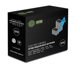 Лазерный картридж Cactus CS-CF237X-MPS (HP 37X) черный увеличенной емкости для HP LaserJet m608dn, m608n, m608x, m609dn, m609x, m631dn, m632fht, m632h, m632z (50'000 стр.) - фото 13726