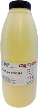 Тонер Cet PK206 OSP0206Y-100 желтый для принтера KYOCERA Ecosys M6030cdn, 6035cidn, 6530cdn, P6035cdn (бутылка 100 гр.) - фото 13898