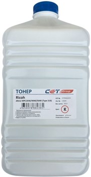 Тонер Cet Type 516 CET8062500 черный для принтера Ricoh Aficio MPC2030, 4000, 5000 (бутылка 500 гр.) - фото 13921