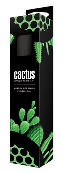 Коврик для мыши Cactus CS-MP-DWM Средний черный - фото 14019