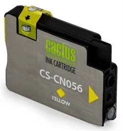 Струйный картридж Cactus CS-CN056 (HP 933XL) желтый увеличенной емкости для HP OfficeJet 6100 (H611a), 6600 (H711a, H711g), 6600 e-AiO, 6700 (H711n), 6700 Premium e-AiO, 7110 WF ePrinter, 7110 (H812a), 7510 e-AiO, 7610 WF e-AiO (14 мл) - фото 14643