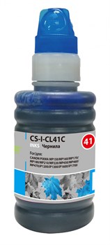 Чернила Cactus CS-I-CL41C голубой для Canon PIXMA MP150, MP160, MP170, MP180, MP210, MP220 (100 мл) - фото 15151