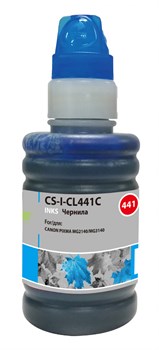 Чернила Cactus CS-I-CL441C голубой для Canon Pixma MG2140, MG3140 (100 мл) - фото 15154