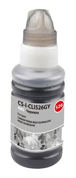 Чернила Cactus CS-I-CLI526GY серый для Canon PIXMA iP4850, MG5250, MG5150, iX6550 (100 мл) - фото 15168