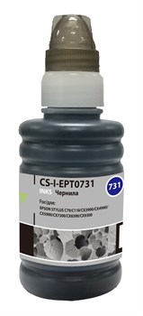 Чернила Cactus CS-I-EPT0731 черный для Epson Stylus С79, C110, СХ3900, CX4900, CX5900 (100 мл) - фото 15178