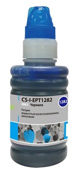 Чернила Cactus CS-I-EPT1282 голубой для Epson Stylus S22, SX125, SX420, SX425; Office BX305 (100 мл) - фото 15193