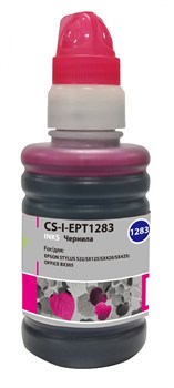 Чернила Cactus CS-I-EPT1283 пурпурный для Epson Stylus S22, SX125, SX420, SX425; Office BX305 (100 мл) - фото 15194
