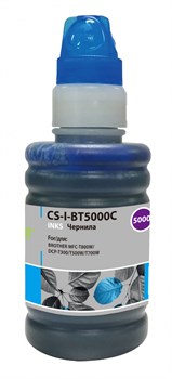 Чернила Cactus CS-I-BT5000C голубой для Brother DCP-T300, T500W, T700W, MFC-T800W (100 мл) - фото 15227
