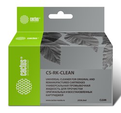Универсальная промывочная жидкость CACTUS CS-RK-Clean для прочистки картриджей (2 x 30 мл) - фото 15571