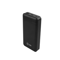 Мобильный аккумулятор Cactus CS-PBFSET-20000 Li-Pol 2.1A+2.1A черный 2xUSB материал пластик (20'000 mAh) - фото 15627