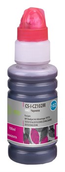 Чернила Cactus CS-I-CZ102M пурпурный для HP Deskjet Ink Advantage 1015, 1515, 2515, 2545 (100 мл) - фото 15939