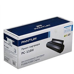 Лазерный картридж Pantum PC-110H черный для Pantum P2000, P2050, 5000, 5005, 6000, 6005 (2'300 стр.) - фото 16186