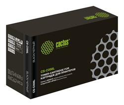 Лазерный картридж Cactus CS-C056L (Cartridge 056 L) черный для Canon imageCLASS LBP320 Series, 540 Series (5'100 стр.) - фото 16191