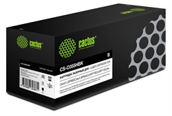 Лазерный картридж Cactus CS-C055HBK (Cartridge 055H) черный для Canon LBP663Cdw, LBP664Cx, MF746Cx, MF742Cdw, MF744Cdw (7'600 стр.) - фото 17059