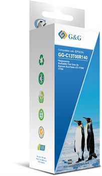 Чернила G&G GG-C13T00R140 черный для Epson EcoTank 7700, 7750 (70 мл) - фото 17157