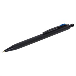 Ручка подарочная шариковая Brauberg "Nota", синяя, корпус черный, трехгранная, линия письма 0,5 мм - фото 17382
