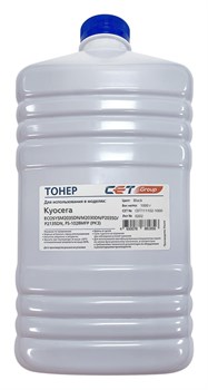 Тонер Cet PK3 CET111102-1000 черный бутылка для принтера Kyocera Ecosys M2035DN, M2030DN, P2035D, P2135DN (1'000 гр.) - фото 17420