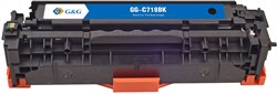 Лазерный картридж G&G GG-C718BK (Cartridge 718) черный для Canon MF8330i, MF8330, MF8350, LBP7200 (3'400 стр.) - фото 17538