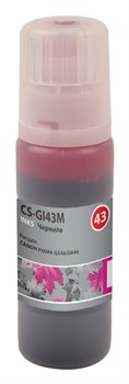 Чернила Cactus CS-GI43M пурпурный для Canon Pixma G640, 540 (60 мл) - фото 17705