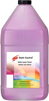 Тонер Static Control HM254-1KG-MAOS пурпурный для принтера HP M252, 254, 45 (флакон 1'000 гр.) - фото 17709
