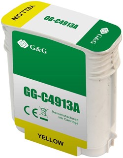 Струйный картридж G&G GG-C4913A желтый для HP DJ 500, 800C (72 мл) - фото 17750