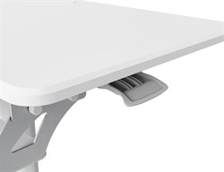 Стол для ноутбука Cactus VM-FDS108 столешница МДФ белый 71x39.2x110см (CS-FDS108WWT) - фото 18070