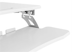 Стол для ноутбука Cactus VM-FDS108 столешница МДФ белый 71x39.2x110см (CS-FDS108WWT) - фото 18071