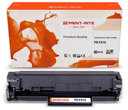 Лазерный картридж Print-Rite PR-FX10 (FX-10 / TFH724BPU1J2) черный для Canon L100, L120, 4140, MF4380dn, D420, D480 (2'000 стр.) - фото 18309
