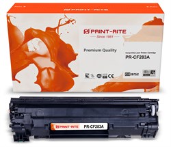 Лазерный картридж Print-Rite PR-CF283A (CF283A / TFH780BPU1J) черный для HP LJ Pro M125nw, M127fw (1'500 стр.) - фото 18319